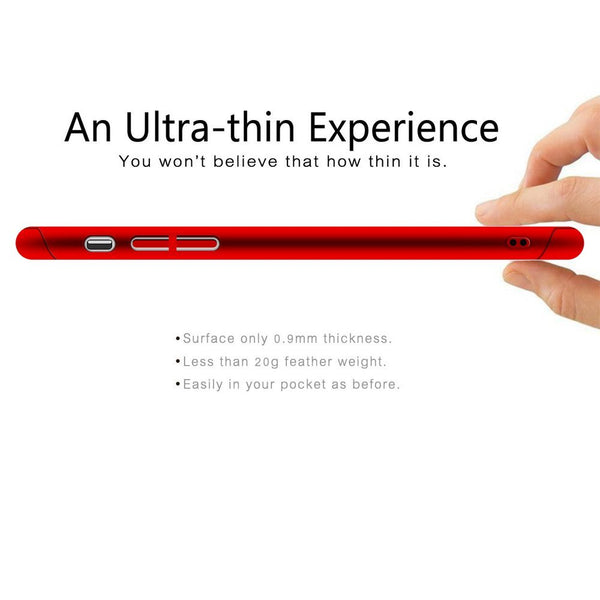 iPhone 7 Case, Jaorty 360 Full Body Protection Ultra Thin and Slim Hard Case