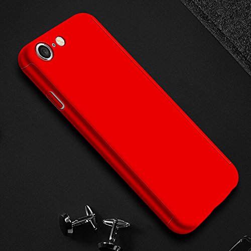 iPhone 7 Case, Jaorty 360 Full Body Protection Ultra Thin and Slim Hard Case