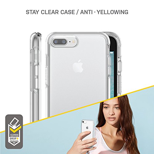 OtterBox SYMMETRY CLEAR SERIES Case for iPhone 8 / 7 (ONLY) - Retail Packaging - CLEAR (CLEAR/CLEAR)