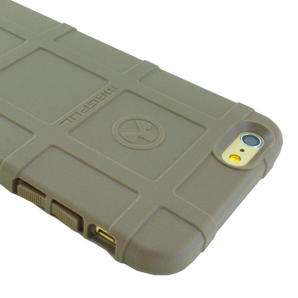 iPhone 6/6S 4.7" Case, Magpul [Field] Polymer Case Cover MAG484 Retail Packaging for Apple iPhone 6/6S 4.7" + TJS Tempered Glass Screen Protector (Flat Dark Earth)