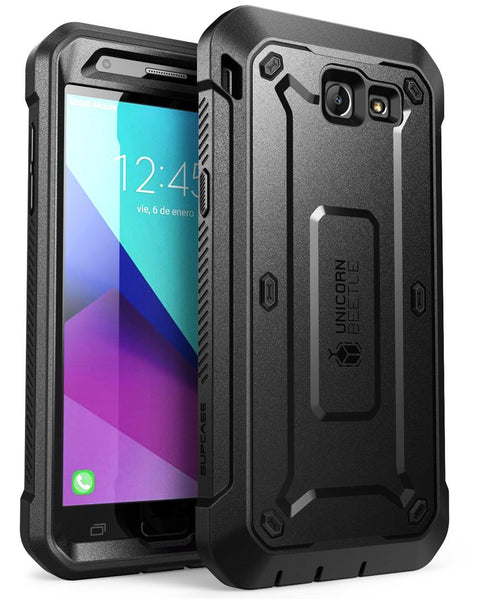 Samsung Galaxy J7 2017 Case, SUPCASE Unicorn Beetle Pro Series Full-body Rugged Holster Case with Built-in Screen Protector for Galaxy Halo/J7 2017/J7 V/J7 Sky Pro/J7 Perx/J7V 2017/J7 Prime (Black)