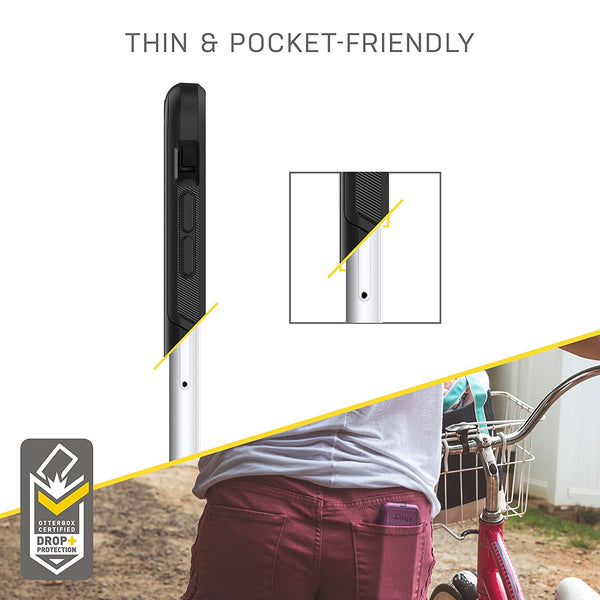 OtterBox COMMUTER SERIES Case for iPhone 8 Plus & iPhone 7 Plus (ONLY) - Frustration Free Packaging - BLACK