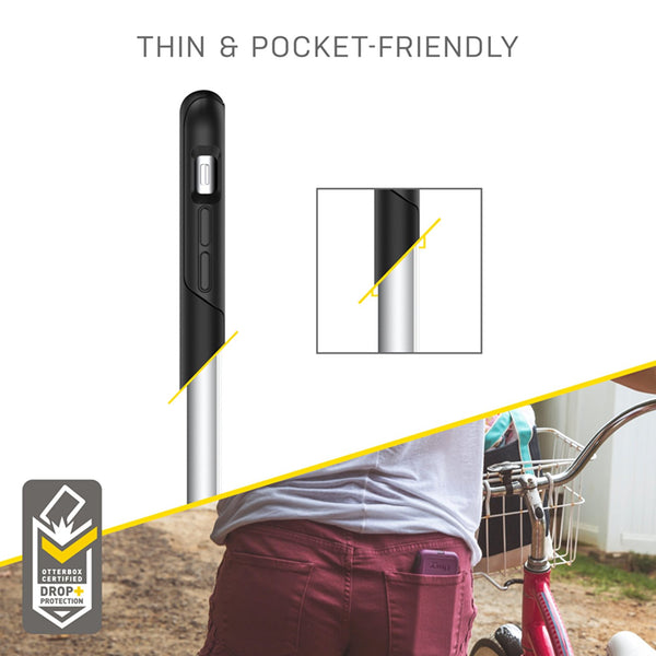 OtterBox COMMUTER SERIES iPhone 6/6s Case - Retail Packaging - BLACK