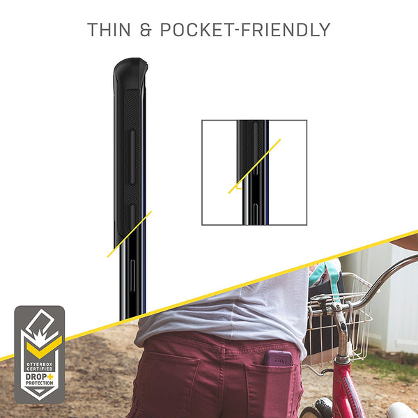 OtterBox COMMUTER SERIES for Samsung Galaxy S8 - Frustration Free Packaging - BLACK