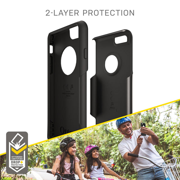 OtterBox COMMUTER SERIES iPhone 6/6s Case - Retail Packaging - BLACK