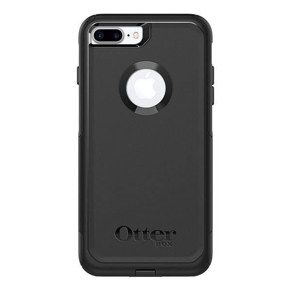 OtterBox COMMUTER SERIES Case for iPhone 8 Plus & iPhone 7 Plus (ONLY) - Frustration Free Packaging - BLACK